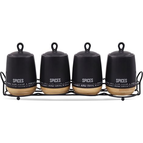 4er-Set MAESTRO Eco Style Gewürzbehälter MR-20029-04CS (1/4)