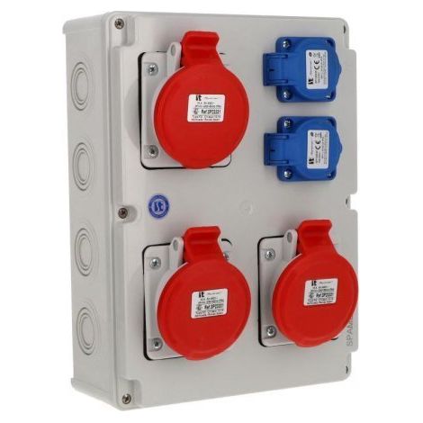 Verteilerkasten Spamel sb-003005-s0020-54 16A IP54