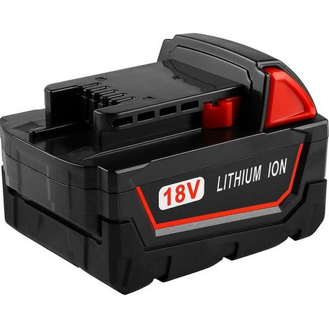 Ersatzakku für Milwaukee M18B5 18 V 5.0 Ah Akku Lithium-Ion Akkupack Batterie Ersatz für Milwaukee 48-11-1860, 48-11-1852, 48-11-1850, 48-11-1840, 48-11-1822 (1/5)