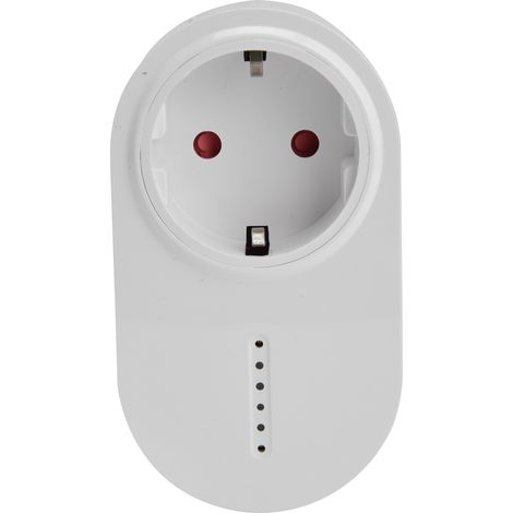 Intelligente Steckdose mit Sprach- und Fernbedienung, kompatibel mit allen Sprachen, EU 110–220 V (1/5)