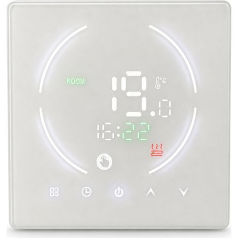 Thermostat Intelligent WiFi Tuya 16A pour Chauffage au Sol Électrique (1/5)