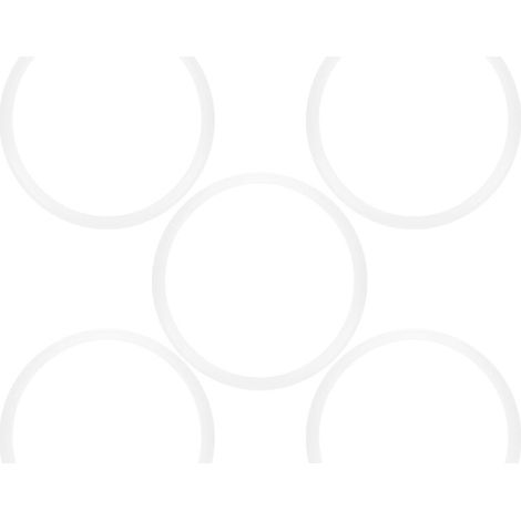5 pièces Anneaux d'étanchéité pour autocuiseur de qualité Alimentaire Silicone en Acier Inoxydable pour autocuiseur Joints toriques universels clairs(22 cm) (1/5)