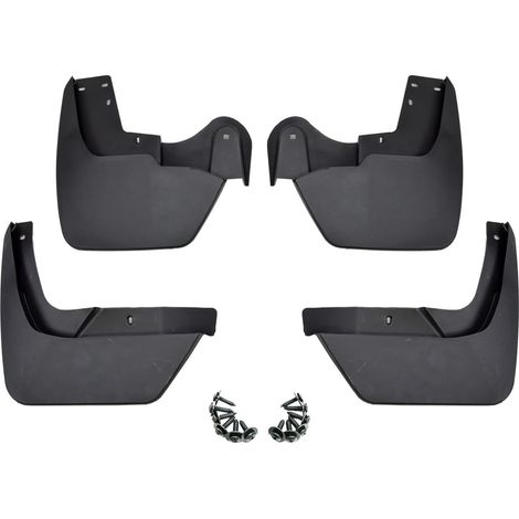 Guardabarros/guardabarros de poliuretano (juego de 4) para Renault Duster 2018-2024 – Lavables, fáciles de montar, duraderos – 2 delanteros + 2 traseros (1/5)
