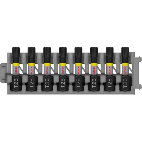 Bosch PRO Torx Impact Bit, T25, 25 mm, 8 Stück