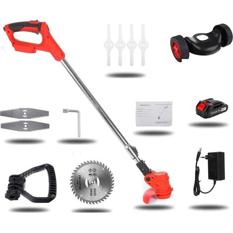 Tondeuse à Gazon électrique sans Fil 2000W Tondeuse à Gazon Portable débroussailleuse réglable désherbeur Outil d'élagage Machine de Jardinage (Color : Type I, Size : Small) (1/5)