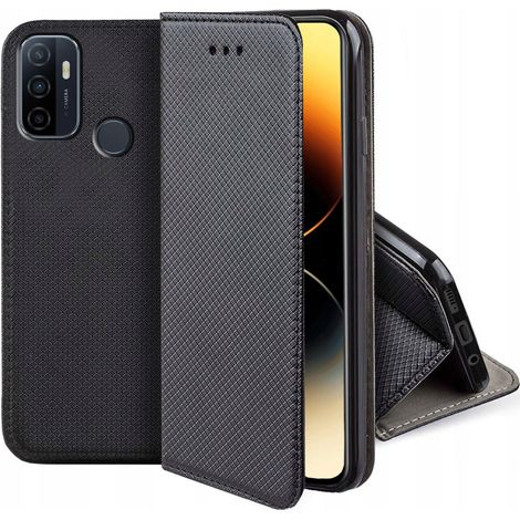 Étui pour OPPO A53s / A53 2020, portefeuille magnétique, étui intelligent avec verre trempé (1/5)
