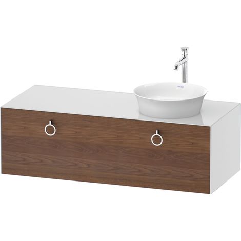 Duravit White Tulip, meuble sous-lavabo suspendu, largeur 1300 x (1/2)