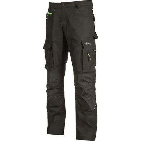 U-Power DW355BC Pantaloni da lavoro black carbon - 4XL
