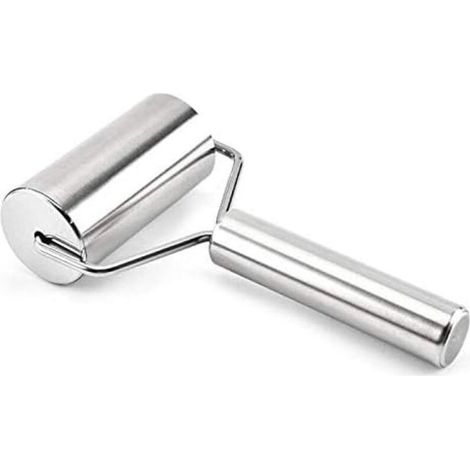 Rouleau à pâtisserie antiadhésif en acier inoxydable pour pizzas, gâteaux, pâtes et biscuits (1/5)