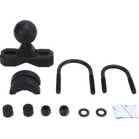Support de guidon universel en U pour motos, vélos et trottinettes électriques - Base à bille pour guidon 1 pouce, rail de 13 à 36mm (1/5)