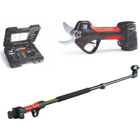 Sécateur PS 22-32 et kit d'extension télescopique EP 22-32 avec 3 batteries au lithium 887820 BLUE BIRD (1/4)