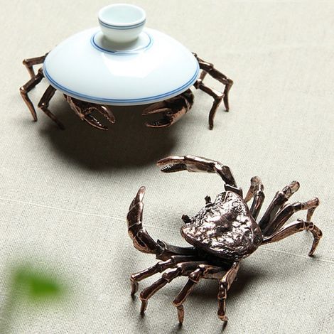 Support innovant pour couvercle de théière en forme d'animal, ornement décoratif pour la cérémonie du thé, accessoire pour la cérémonie du thé. (1/5)