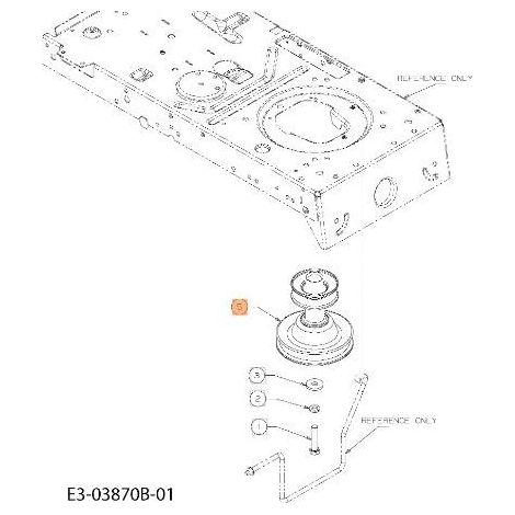 ORIGINAL-RIEMENSCHEIBE EMAK C75604330A