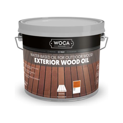 Exterior Wood Oil - WOCA  Conditionnement: 2,5 Litres - Teinte: Naturel