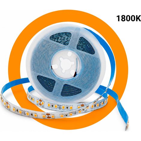 Tira LED 24V DC - 18W/m - Monocolor - 10mm - IP20 - Rollo 5