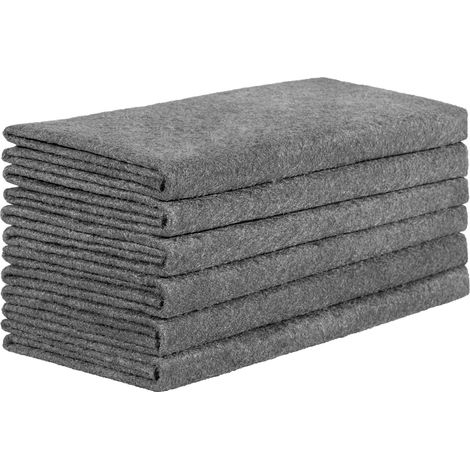 Chiffon de Nettoyage Magique épaissi 30 x 30 cm, Lot de 6 Chiffon Magique Vitre sans Trace, Réutilisables, Super absorbants pour Cuisine, Verre, Voiture, Salle de Bain (1/5)