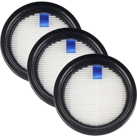 Filtre HEPA lavable et réutilisable, robuste, résistant aux déchirures, maintient l'efficacité de l'aspirateur, pour nettoyeur sans fil Tikom V500 (1/5)