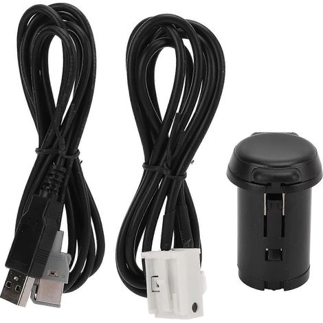 Kit de remplacement pour autoradio Peugeot 206, 207 et 307 comprenant un adaptateur USB et un câble de connexion. (1/5)