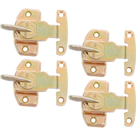 Connecteurs plaqués or pour meubles modulables, en fer, lot de 4 (1/5)