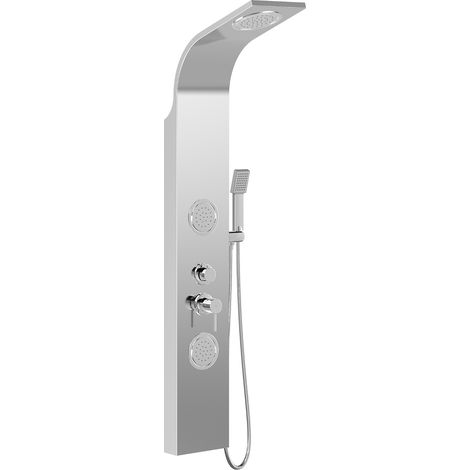 Mexen Gros Duschpaneel, Chrom - 7619-03-00