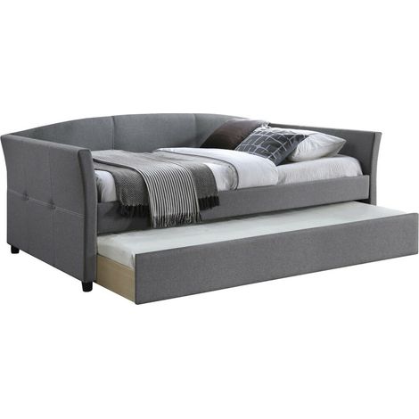 Cama Houston 1020 , Individual con una cama supletoria-nido, Individuales, 90x200, Tapiz, Somieres, 98x227x80cm