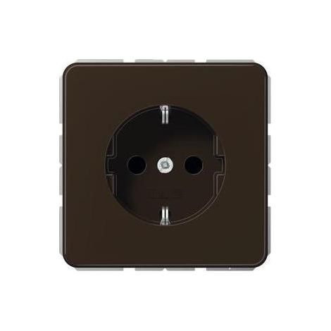 Jung SCHUKO-Steckdose braun CD 1520 BR (1/5)