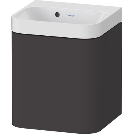 Duravit Happy D.2 Plus c-shaped Set wandhängend, 400x360mm, eine