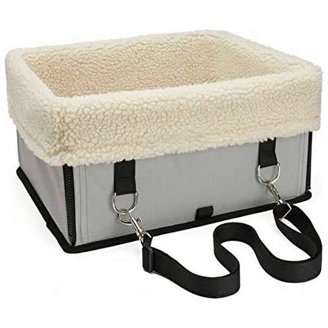 Car Booster Seat Pet Booster Seat Puppy Carrier Bag Travel Bag Suitable for Travel Gear (1/5)