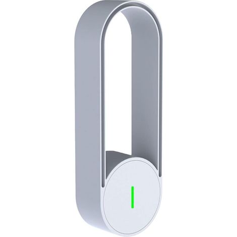 Purificatore d'aria, mini purificatore d'aria a spina, purificatore d'aria silenzioso per camera da letto, casa, auto, ufficio, bianco