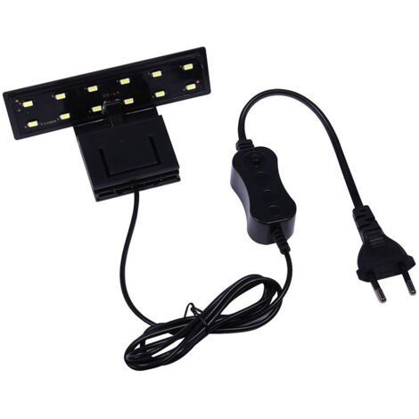 Aquarium Lighting X3 Aquarium LED Aquarium Light LED Aquarium LED Lighting 220V 6W Nano Aquarium Lighting for Aquatic Plants and Fish (1/5)