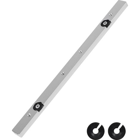 CSPARKV T-Slot Slide Bar, 9.1 x 23 x 300 mm, Aluminum Miter Guide Slide for Table Saw, Drill Press, Band Saw, Woodworking
