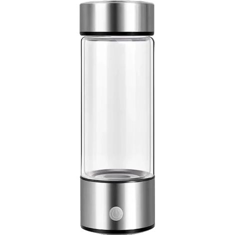 Carafe d'eau hydrogène, matériau en titane, propriétés antioxydantes, Argent (1/5)