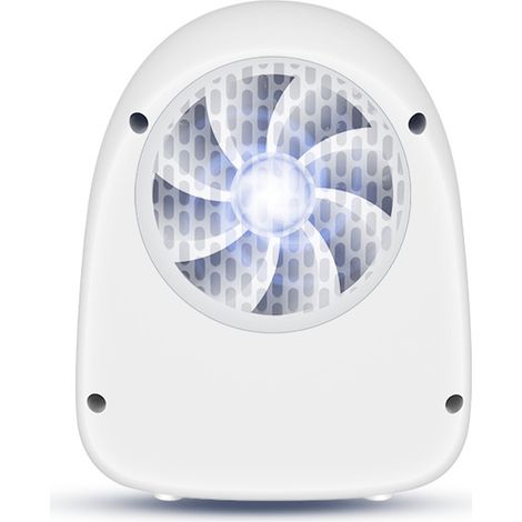 Mini-Heizgerät mit Schnellheizfunktion, Überhitzungsschutz, kleine Raumheizung für Zuhause, Tischheizung, weiß, EU-Stecker, 220 V (1/5)
