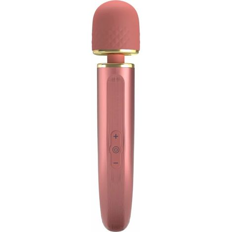 Microfono massaggiante di lusso color oro rosa, grazioso e interessante, 11,4" (1/5)