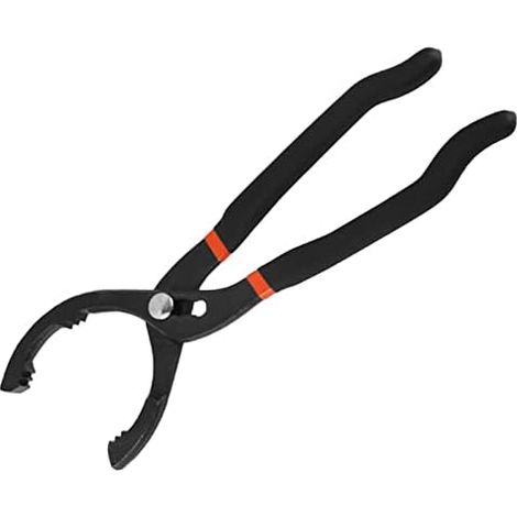 Pince à filtre huile réglable de 30,5 cm, 3 positions. Clé réglable, outil retrait pour filtres moteur, conduits, raccords. Poignée antidérapante - (1/3)