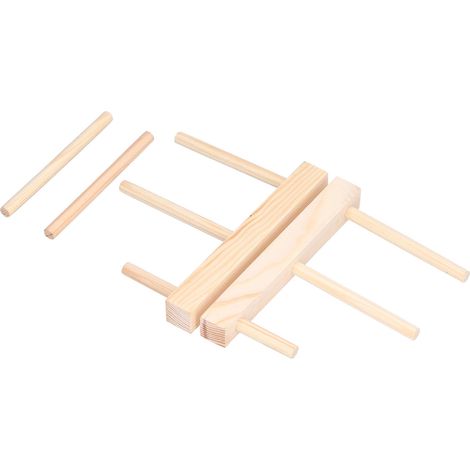 Support 2 grilles 15 cm, égouttoir polyvalent, rangement cuisine multi-compartiments, présentoir assiettes et fournitures scolaires (1/5)