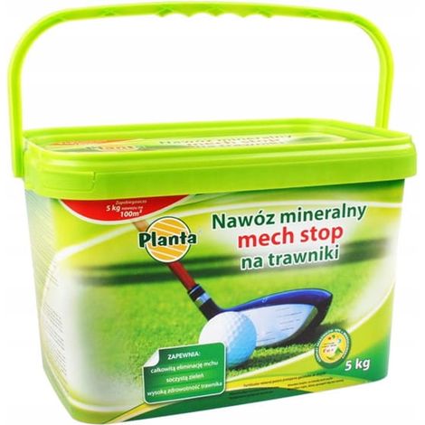 Engrais minéral pour gazon éliminant la mousse 5 kg