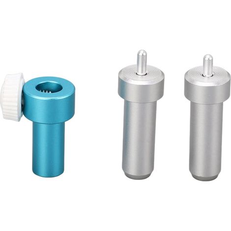 Schneidemaschinen-Klingenset mit feinen Klingen, Universal-Stiftadapter und Halterung (1/5)