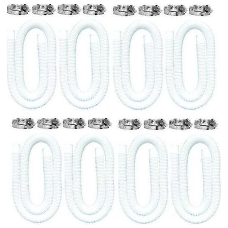 Tuyau de rechange pour piscine, diamètre 1,25 pouce, accessoire pour pompe de piscine, tuyau de rechange de 59 pouces de long pour piscines hors sol (1/4)
