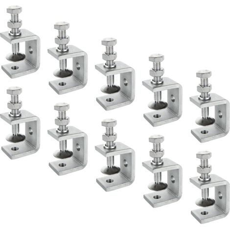 10 Pièces Serre-Joints C 30 mm – Acier Inoxydable 304 – Plage 0-25 mm – Soudage, Ébénisterie
