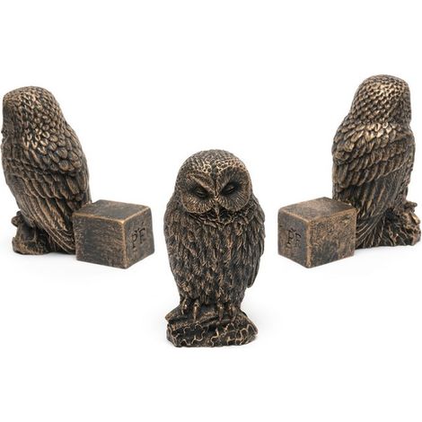 Tawny Owl Plant Pot Feet - Set of 3 - L8 x W4.5 x H9.5 cm