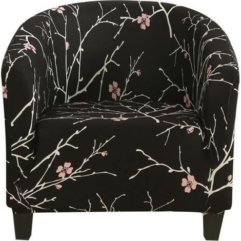 Housse de Fauteuil Cabriolet Extensible Couverture de Fauteuil de Couleur Unie 6 (1/4)