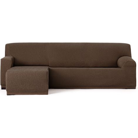 Cache-coin gauche élastique, 250-310 cm, Troya C7 Marron (1/5)