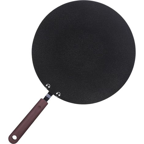 Poêle à frire antiadhésive de 25 cm en acier au carbone pour crêpes, omelettes et plus encore (1/5)