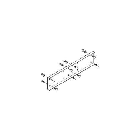OBO Bettermann Längsverbinder für Weitspann-System 110 110x500 Stahl bandverzinkt, 2 Stück, 6091164 (1/2)