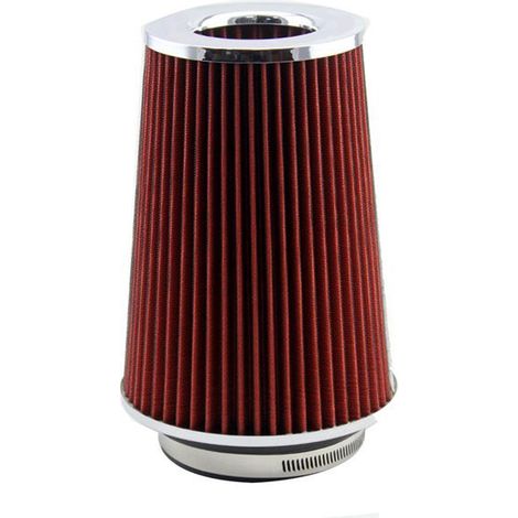 Universal high-flow mushroom-shaped air filter for car intake modification 76mm element (1/5)