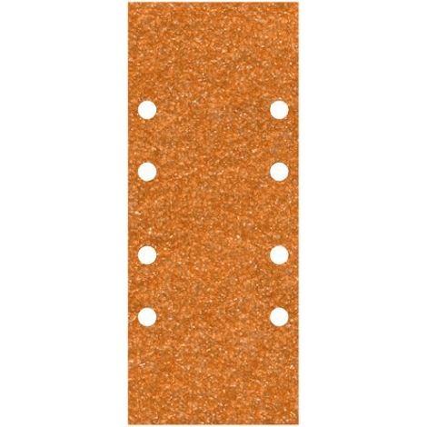 Carta Abrasiva per Levigatrice Orbitale Strisce 93 x 230 Grana varie Wolfcraft - Grana: 40 (1/4)