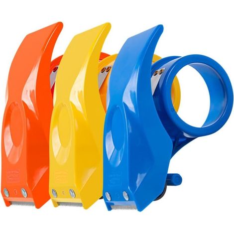 Dévidoir À Ruban Adhésif - Pour Rubans De 5 5 Cm De Large - Pour Emballage Carton Bureau Cuisine - Lot De 3 (1/5)