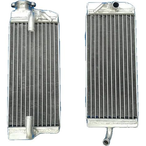 Radiador de aleación de aluminio, compatible con modelos GAS GAS 2002-2004, 30% más de capacidad de refrigeración, diseño robusto, soldado con TIG. (1/5)