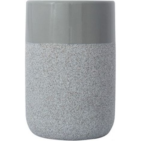 AQUASANIT Rock bicchiere ceramica grigio codice prod: QG3100GR